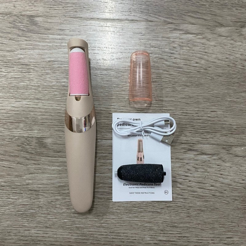 Foot Callus Remover Household Removable - Trend VibeFoot Callus Remover Household RemovableCJ dropshipping supplier0Color Box PackagingRechargeable Pink Head