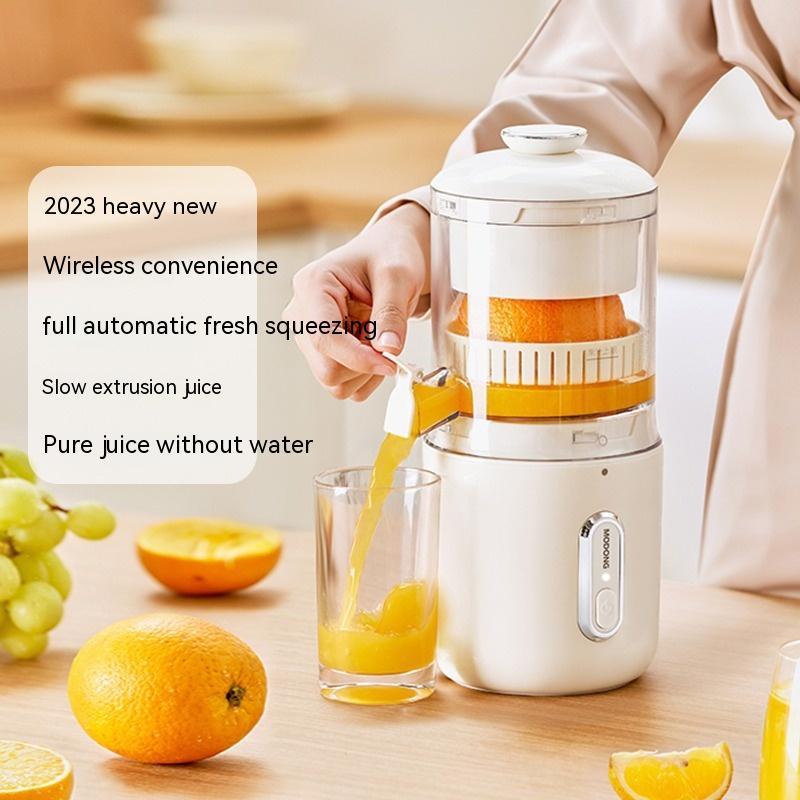 Multifunctional Wireless Electric Juicer Steel Orange Lemon Blender USB Portable Mini Fruit Squeezer Pressure Juicer Kitchen - Trend VibeMultifunctional Wireless Electric Juicer Steel Orange Lemon Blender USB Portable Mini Fruit Squeezer Pressure Juicer KitchenCJ dropshipping supplier0Simple White