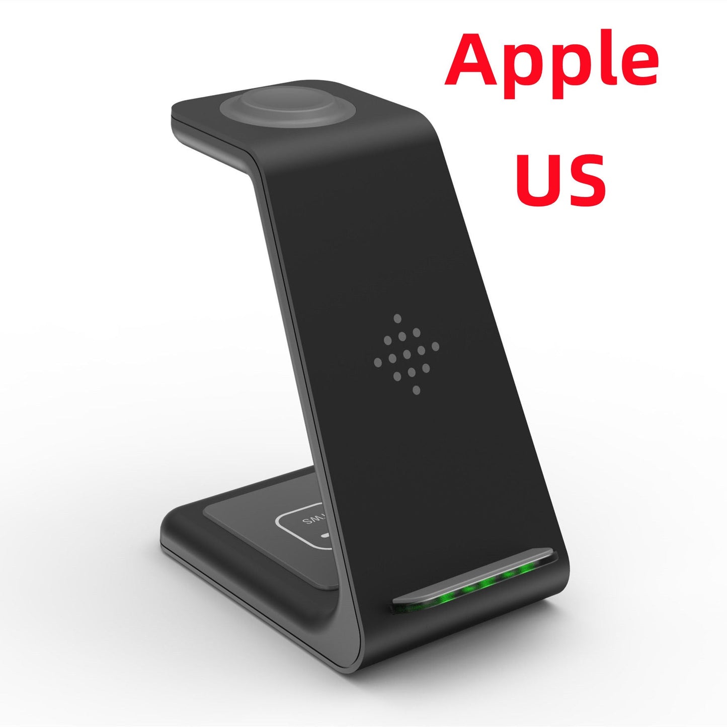 3 In 1 Fast Charging Station Wireless Charger Stand Wireless Quick Charge Dock For Phone Holder - Trend Vibe3 In 1 Fast Charging Station Wireless Charger Stand Wireless Quick Charge Dock For Phone HolderCJ dropshipping supplierWireless ChargerApple US plugBlack