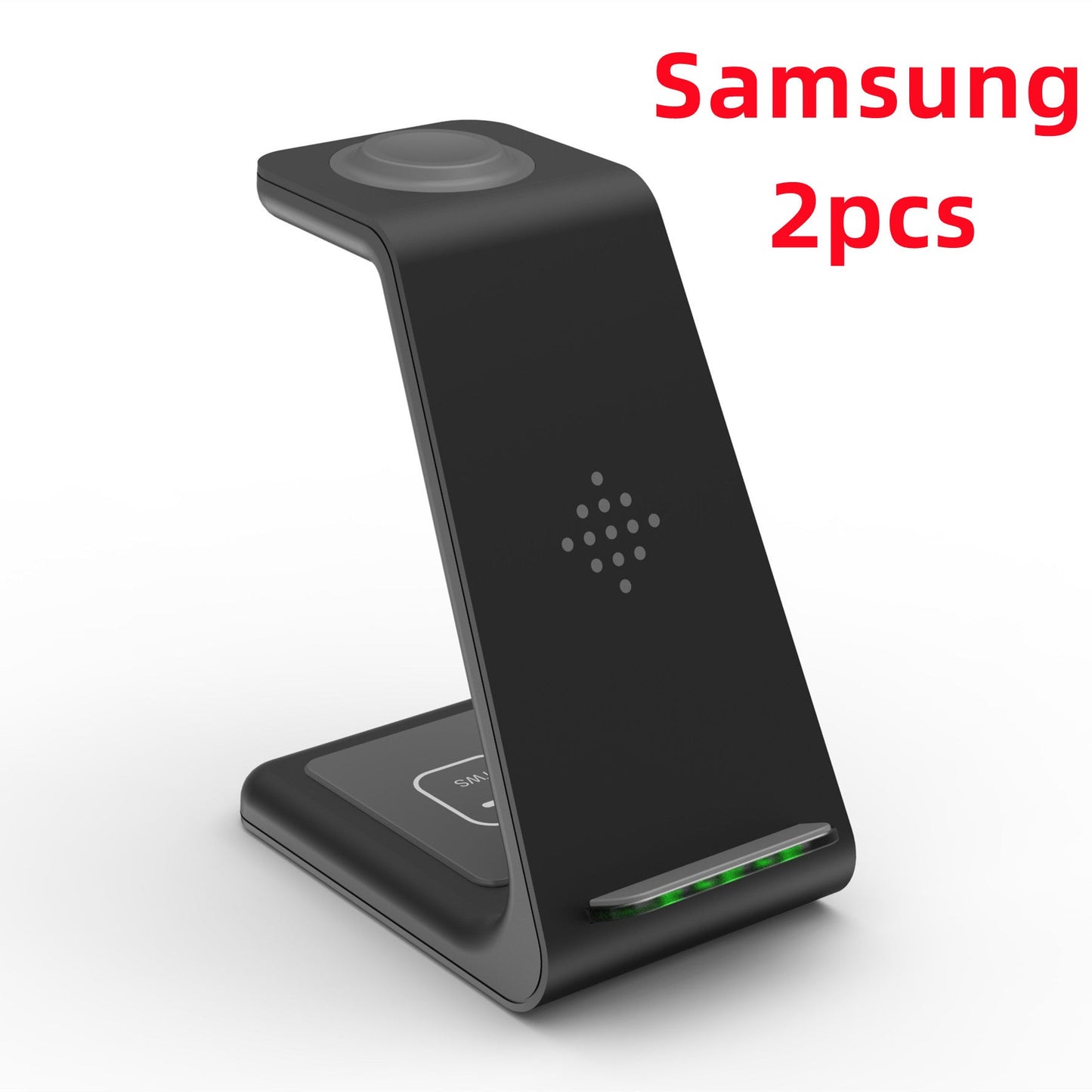 3 In 1 Fast Charging Station Wireless Charger Stand Wireless Quick Charge Dock For Phone Holder - Trend Vibe3 In 1 Fast Charging Station Wireless Charger Stand Wireless Quick Charge Dock For Phone HolderCJ dropshipping supplierWireless ChargerSamsung2pcBlack