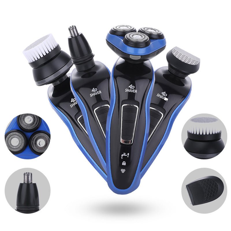 4 In 1 Electric Shaver Triple Blade Razor Men Clipper Rechargeable Trimmer - Trend Vibe4 In 1 Electric Shaver Triple Blade Razor Men Clipper Rechargeable TrimmerCJ dropshipping supplier0Lite standard EU