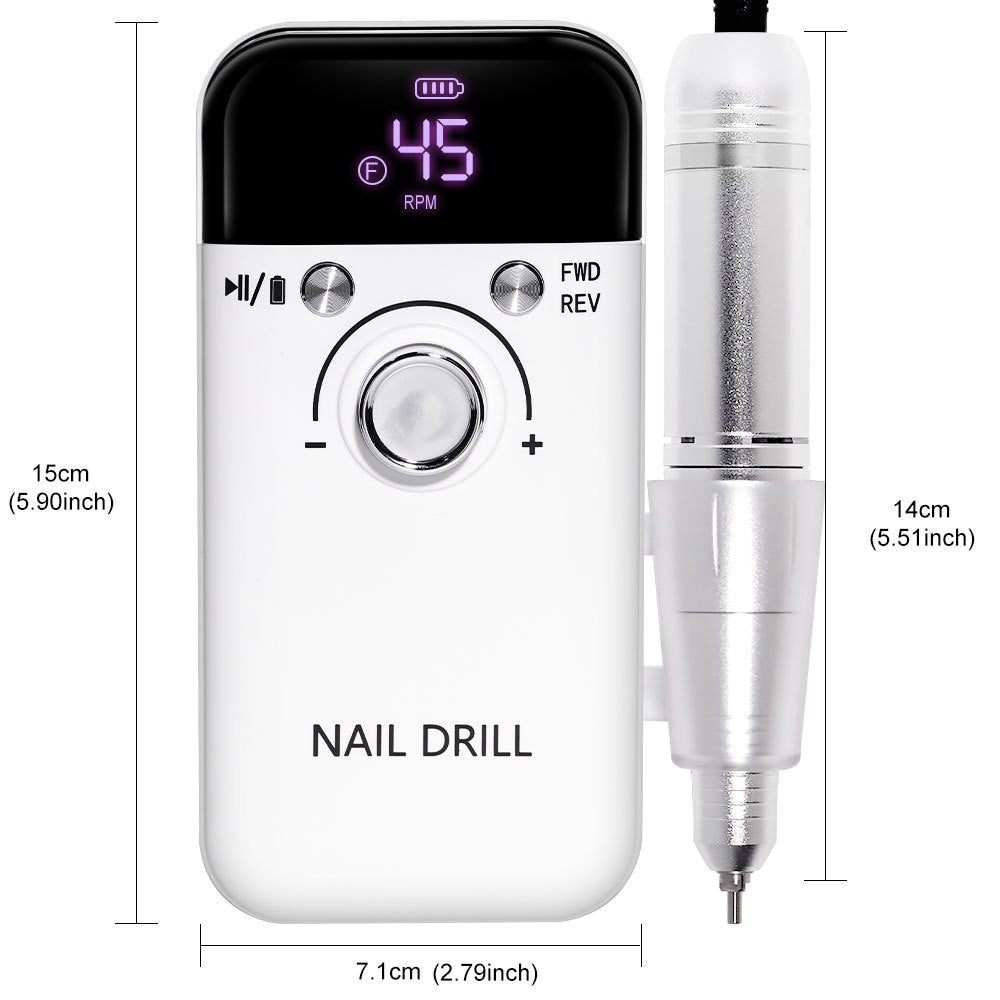 45000 Turn Nail Polishing Machine Professional Nail Polish Remover - Trend Vibe45000 Turn Nail Polishing Machine Professional Nail Polish RemoverCJ dropshipping supplier0White