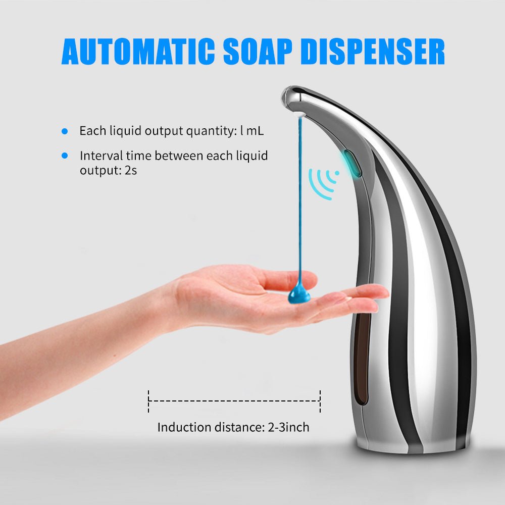 Automatic Liquid Soap Dispenser Infrared Smart Sensor Touchless Foam Shampoo Dispenser - Trend VibeAutomatic Liquid Soap Dispenser Infrared Smart Sensor Touchless Foam Shampoo DispenserCJ dropshipping supplier0Light marble