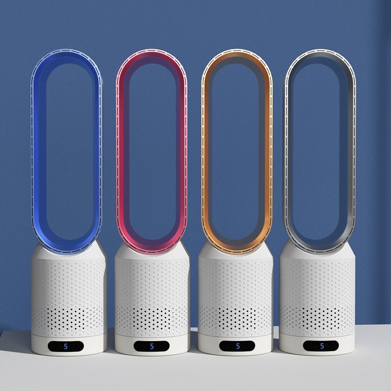 Bladeless Fan Household Electric Fan Without Mute - Trend VibeBladeless Fan Household Electric Fan Without MuteCJ dropshipping supplier0110V US20inch silver