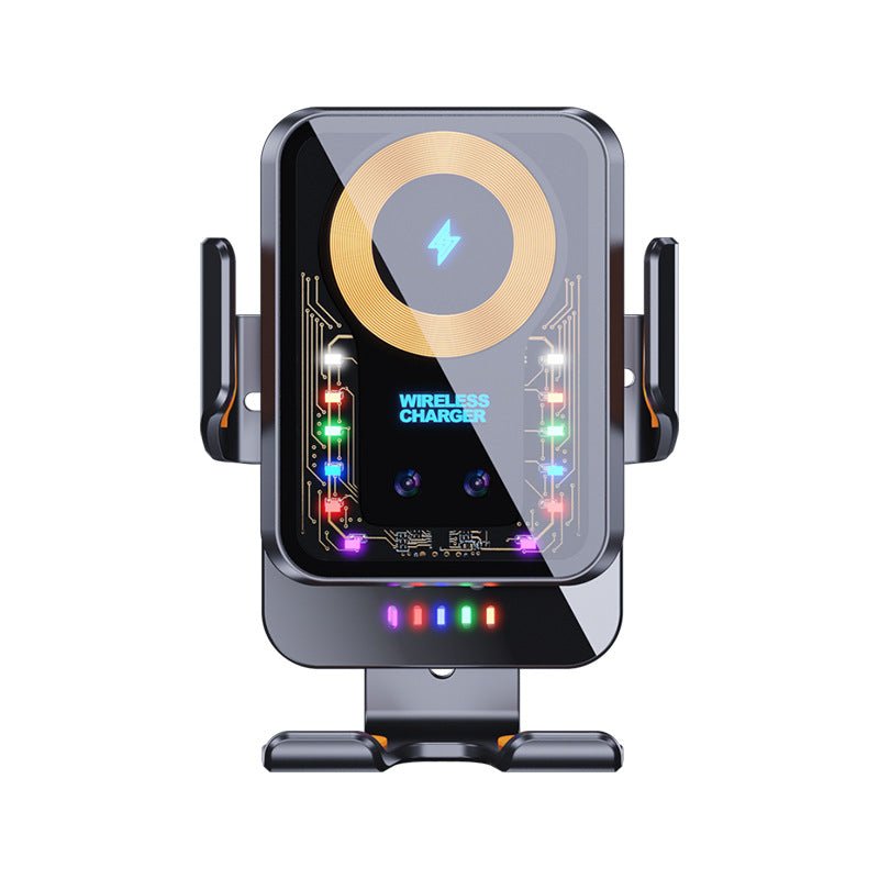 Car Wireless Charging Stand Fast Charge 15W High Power Automobile Phone Holder Gravity - Trend VibeCar Wireless Charging Stand Fast Charge 15W High Power Automobile Phone Holder GravityCJ dropshipping supplier0Black