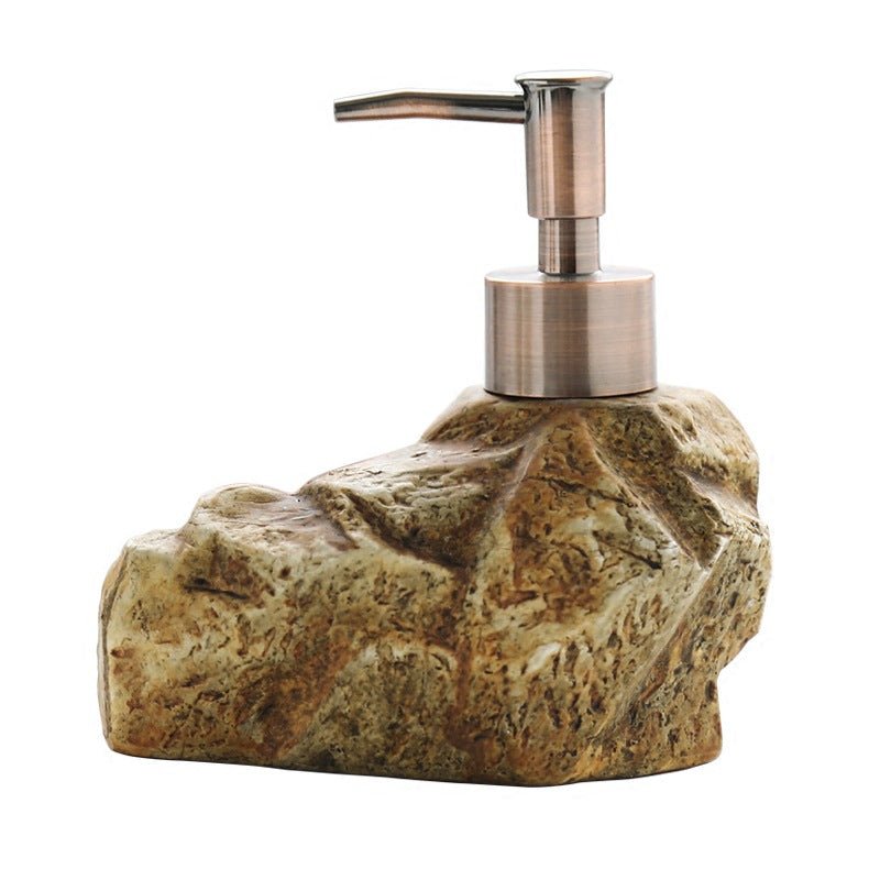Ceramic Retro Stone Dispenser Soap Dispenser - Trend VibeCeramic Retro Stone Dispenser Soap DispenserCJ dropshipping supplier0B