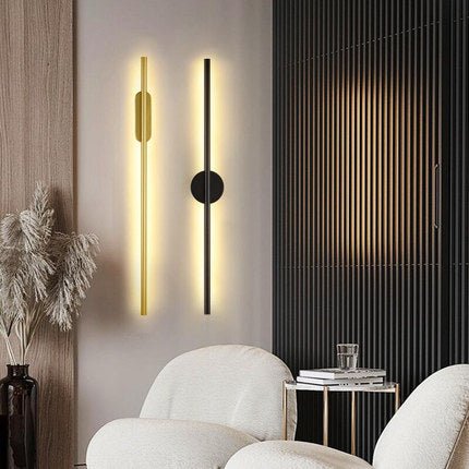 Creative Led Long Strip Wall Light - Trend VibeCreative Led Long Strip Wall LightCJ dropshipping supplier060cm2pcs Golden