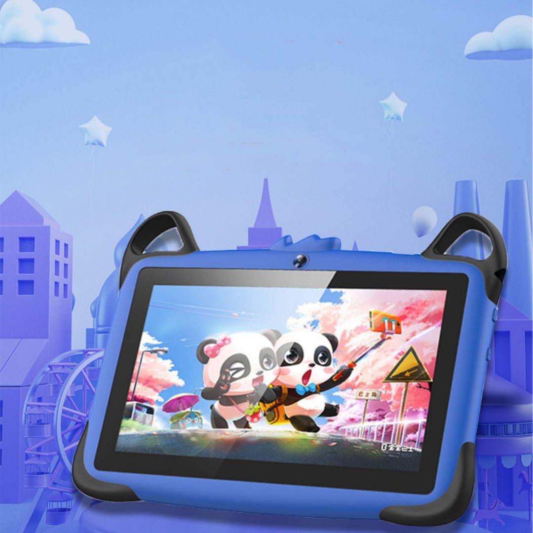 Cross - border E - commerce Wholesale Android 7 - inch Wifi Smart Learning Machine Tutor Machine OEM Children's Tablet Computer - Trend VibeCross - border E - commerce Wholesale Android 7 - inch Wifi Smart Learning Machine Tutor Machine OEM Children's Tablet ComputerCJ dropshipping supplier01GBBlue