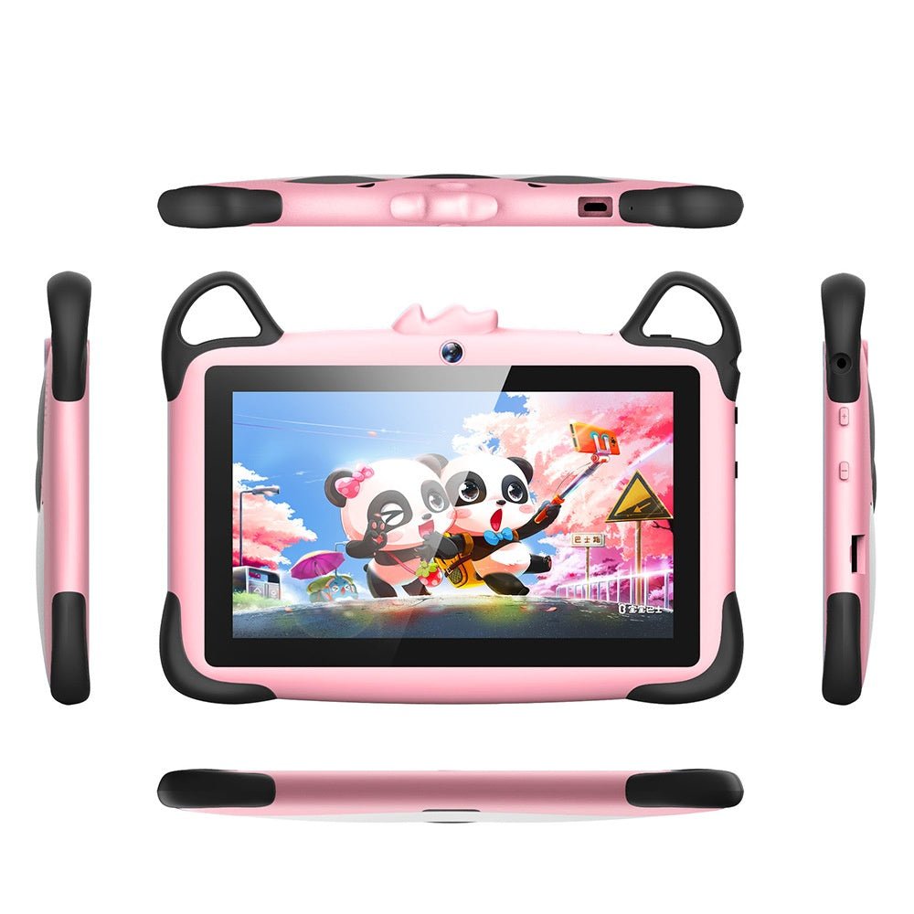 Cross - border E - commerce Wholesale Android 7 - inch Wifi Smart Learning Machine Tutor Machine OEM Children's Tablet Computer - Trend VibeCross - border E - commerce Wholesale Android 7 - inch Wifi Smart Learning Machine Tutor Machine OEM Children's Tablet ComputerCJ dropshipping supplier01GBPink