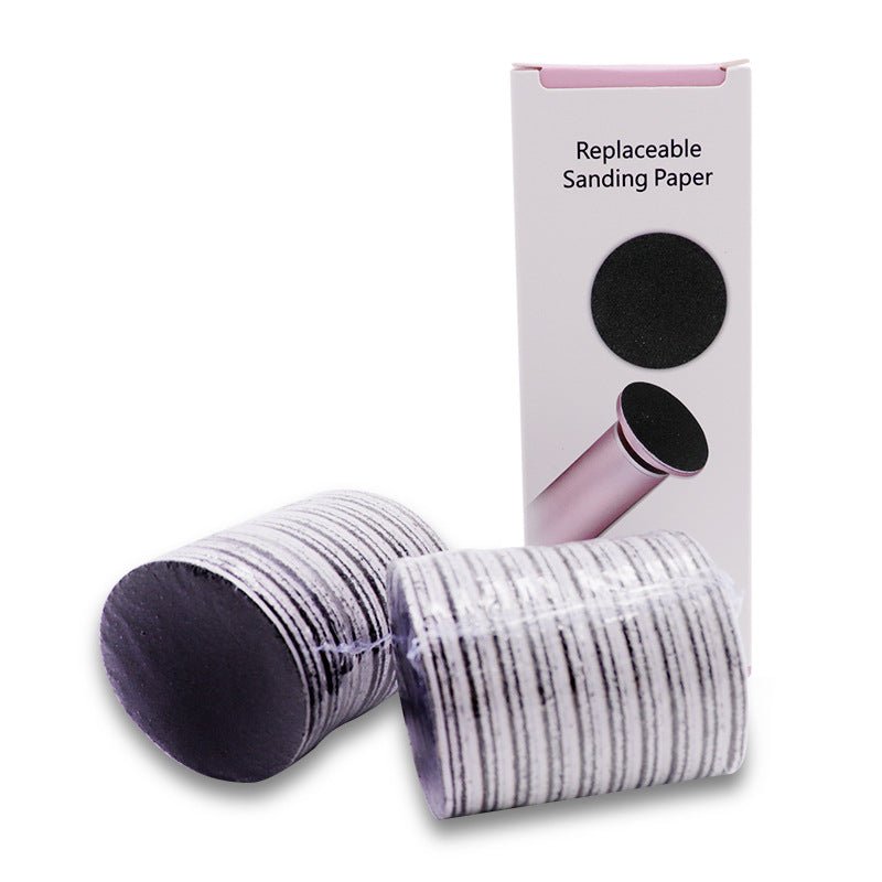 Electric Foot Callus Remover Foot Care File Heels Dead Skin Pedicure Tool Electronic Foot Grinder And Replacement Sandpaper - Trend VibeElectric Foot Callus Remover Foot Care File Heels Dead Skin Pedicure Tool Electronic Foot Grinder And Replacement SandpaperCJ dropshipping supplier0No100 degree frosted sheet