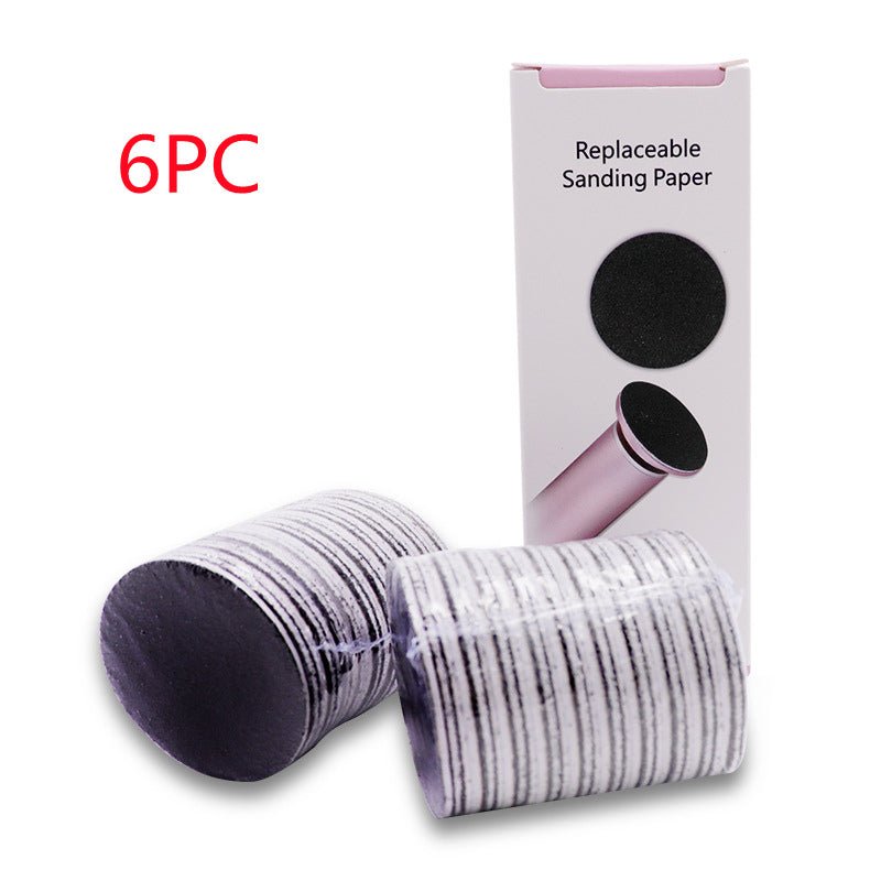 Electric Foot Callus Remover Foot Care File Heels Dead Skin Pedicure Tool Electronic Foot Grinder And Replacement Sandpaper - Trend VibeElectric Foot Callus Remover Foot Care File Heels Dead Skin Pedicure Tool Electronic Foot Grinder And Replacement SandpaperCJ dropshipping supplier0No100 degree frosted sheet 6PC