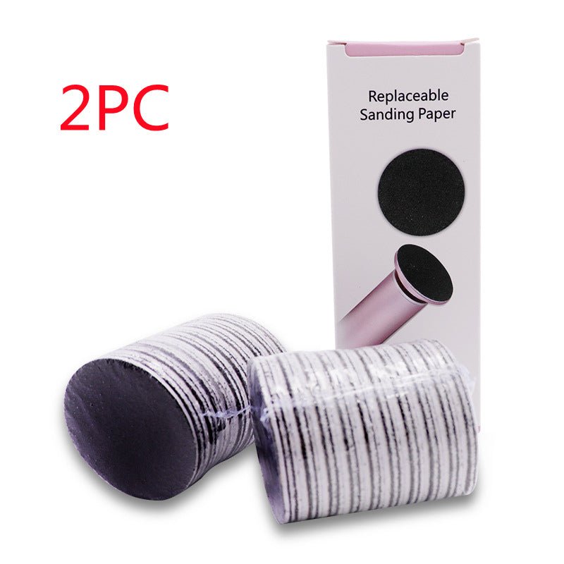 Electric Foot Callus Remover Foot Care File Heels Dead Skin Pedicure Tool Electronic Foot Grinder And Replacement Sandpaper - Trend VibeElectric Foot Callus Remover Foot Care File Heels Dead Skin Pedicure Tool Electronic Foot Grinder And Replacement SandpaperCJ dropshipping supplier0No100 degree frosted sheet 2PC