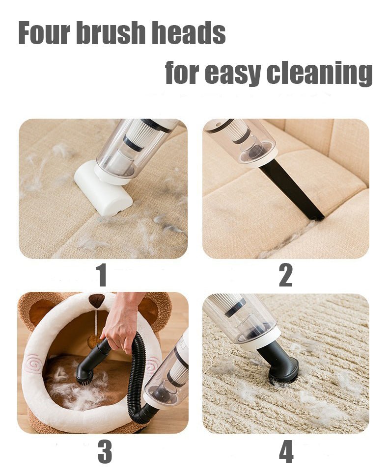 Electric Pet Hair Absorber Absorbing Cat Hair Cleaner Sticking Hair Remover - Trend VibeElectric Pet Hair Absorber Absorbing Cat Hair Cleaner Sticking Hair RemoverCJ dropshipping supplierUSBWhite