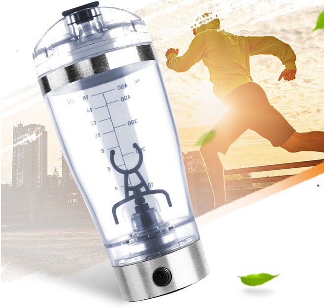 Electric Protein Shake Stirrer USB Shake Bottle Milk Coffee Blender Kettle Sports And Fitness Charging Electric Shaker Cup - Trend VibeElectric Protein Shake Stirrer USB Shake Bottle Milk Coffee Blender Kettle Sports And Fitness Charging Electric Shaker CupCJ dropshipping supplier0USBWhite