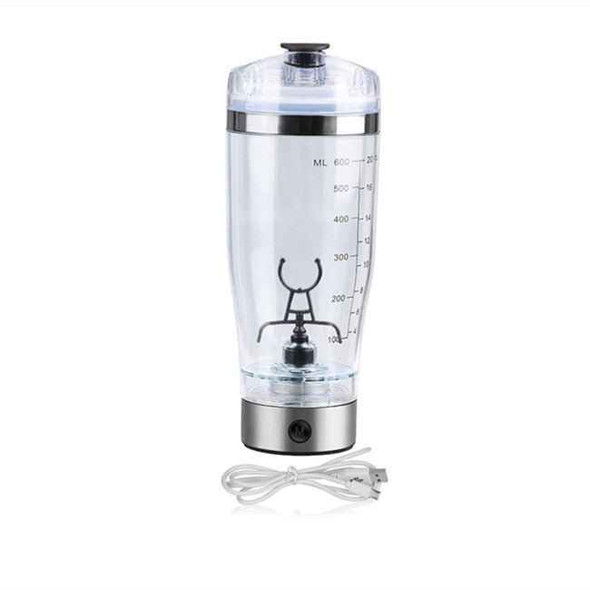 Electric Protein Shake Stirrer USB Shake Bottle Milk Coffee Blender Kettle Sports And Fitness Charging Electric Shaker Cup - Trend VibeElectric Protein Shake Stirrer USB Shake Bottle Milk Coffee Blender Kettle Sports And Fitness Charging Electric Shaker CupCJ dropshipping supplier0USBRechargeable