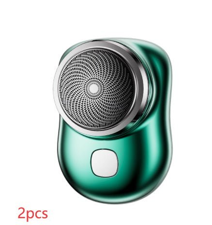 Mini Portable Face Cordless Shavers Rechargeable USB Electric Shaver Wet & Dry Painless Small Size Machine Shaving For Men - Trend VibeMini Portable Face Cordless Shavers Rechargeable USB Electric Shaver Wet & Dry Painless Small Size Machine Shaving For MenCJ dropshipping supplier0USB2pcs Green