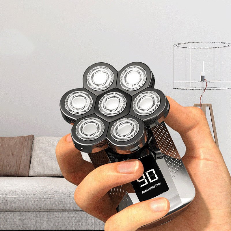 New Shaver For Men 7D Independently 7 Cutter Floating Head Waterproof Electric Razor Multifunction USB Charge Trimmer For Men - Trend VibeNew Shaver For Men 7D Independently 7 Cutter Floating Head Waterproof Electric Razor Multifunction USB Charge Trimmer For MenCJ dropshipping supplier0Standard