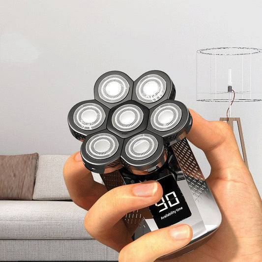 New Shaver For Men 7D Independently 7 Cutter Floating Head Waterproof Electric Razor Multifunction USB Charge Trimmer For Men - Trend VibeNew Shaver For Men 7D Independently 7 Cutter Floating Head Waterproof Electric Razor Multifunction USB Charge Trimmer For MenCJ dropshipping supplier0Standard