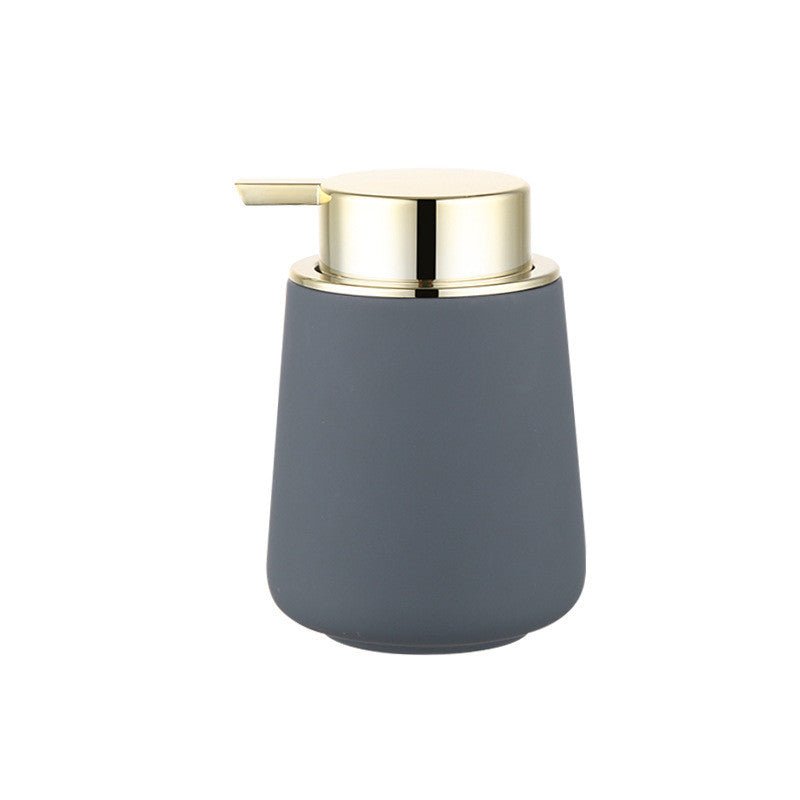 New style lotion soap dispenser - Trend VibeNew style lotion soap dispenserCJ dropshipping supplier0350mlGrey gold