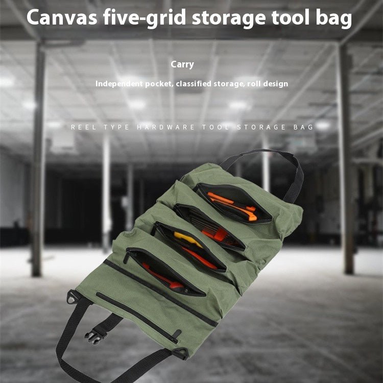 Oxford Cloth Kit Car Tool Kit Multifunction - Trend VibeOxford Cloth Kit Car Tool Kit MultifunctionCJ dropshipping supplier0Army Green