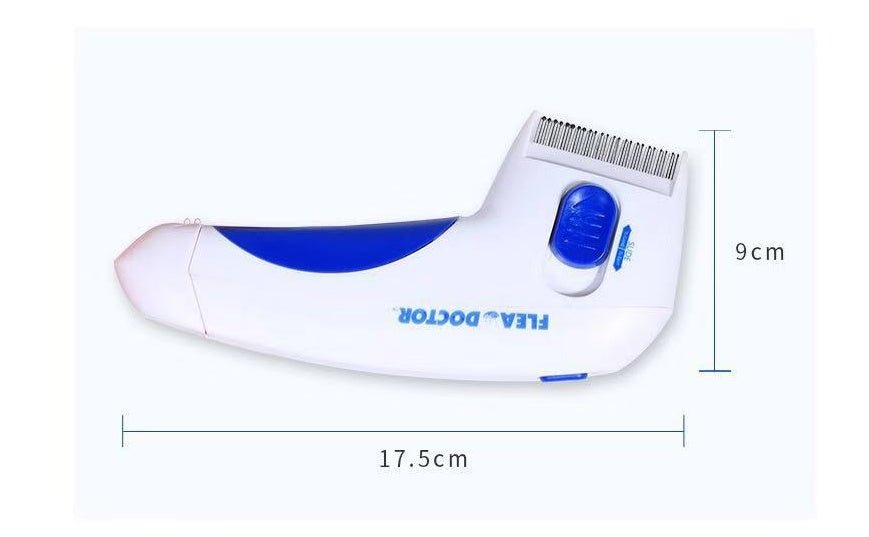 Pet lice remover flea device electric pet comb - Trend VibePet lice remover flea device electric pet combCJ dropshipping supplier09x17.5cmWhite