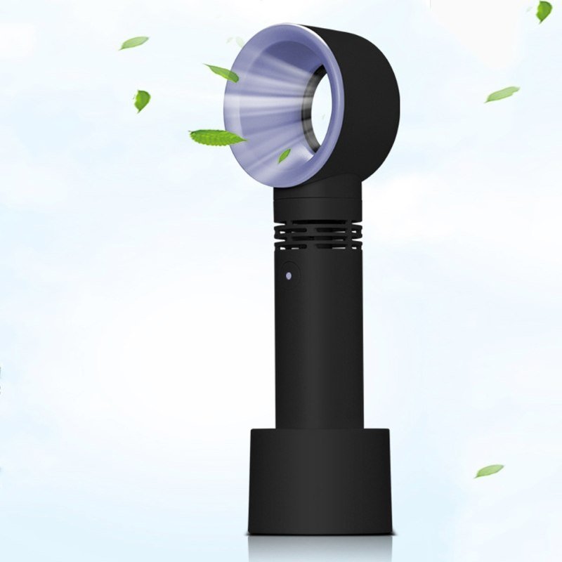 Portable Bladeless Fan - USB Charging - Trend VibePortable Bladeless Fan - USB ChargingCJ dropshipping supplier0Black 2PCS