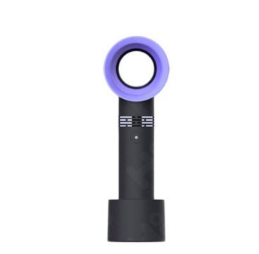 Portable Bladeless Fan - USB Charging - Trend VibePortable Bladeless Fan - USB ChargingCJ dropshipping supplier0Black