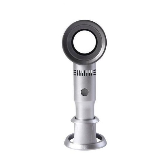Portable Bladeless Fan - USB Charging - Trend VibePortable Bladeless Fan - USB ChargingCJ dropshipping supplier0Gray