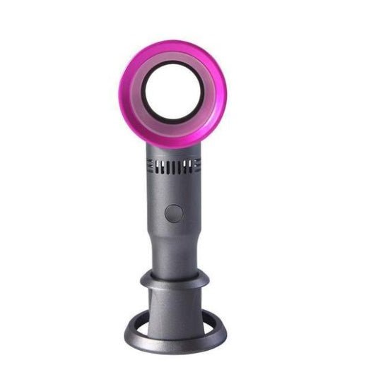 Portable Bladeless Fan - USB Charging - Trend VibePortable Bladeless Fan - USB ChargingCJ dropshipping supplier0Pink