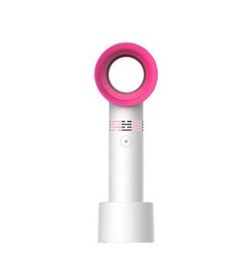 Portable Bladeless Fan - USB Charging - Trend VibePortable Bladeless Fan - USB ChargingCJ dropshipping supplier0White
