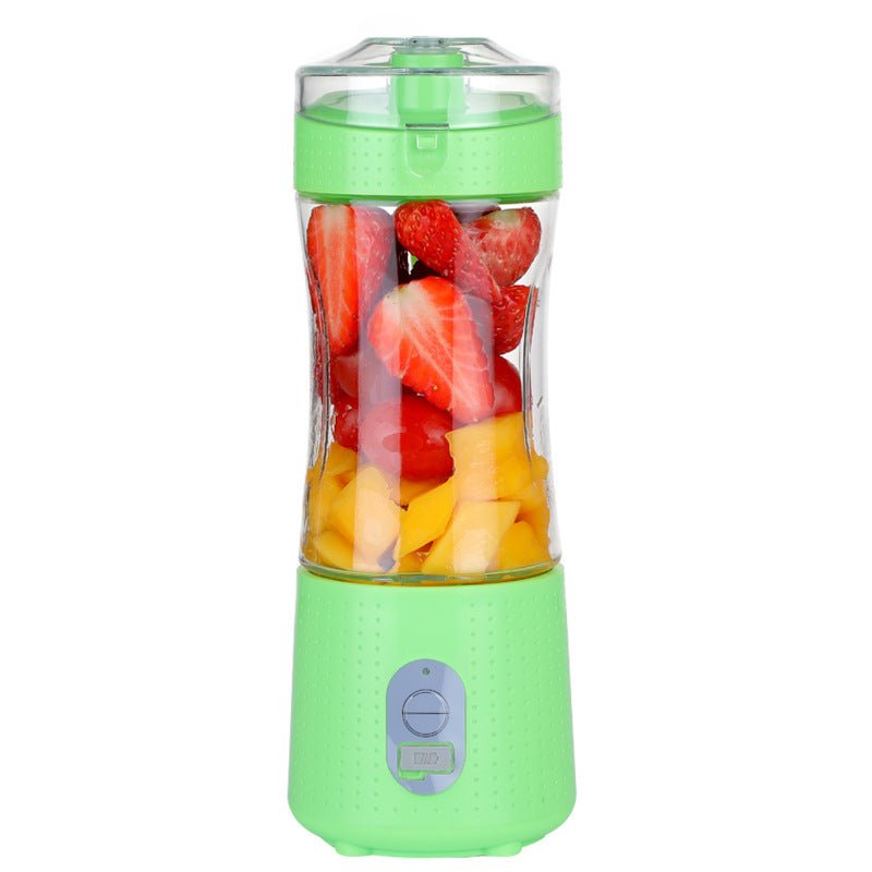 Portable Blender For Shakes And Smoothies Personal Size Single Serve Travel Fruit Juicer Mixer Cup With Rechargeable USB - Trend VibePortable Blender For Shakes And Smoothies Personal Size Single Serve Travel Fruit Juicer Mixer Cup With Rechargeable USBCJ dropshipping supplier01 SetGreen