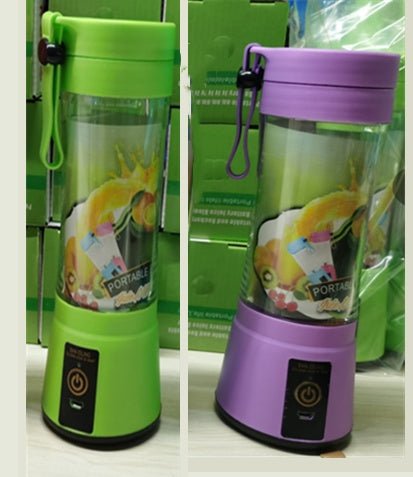 Portable Blender With USB Rechargeable Mini Kitchen Fruit Juice Mixer Home Simple Portable Electric Mini Juicer - Trend VibePortable Blender With USB Rechargeable Mini Kitchen Fruit Juice Mixer Home Simple Portable Electric Mini JuicerCJ dropshipping supplier0Six KnivesC Set