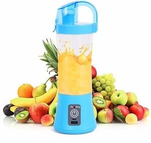 Portable Electric Fruit Juicer Handheld Smoothie Maker Blender USB Rechargeable Mini Juice Cup - Trend VibePortable Electric Fruit Juicer Handheld Smoothie Maker Blender USB Rechargeable Mini Juice CupCJ dropshipping supplier0Blue