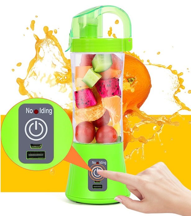 Portable Electric Fruit Juicer Handheld Smoothie Maker Blender USB Rechargeable Mini Juice Cup - Trend VibePortable Electric Fruit Juicer Handheld Smoothie Maker Blender USB Rechargeable Mini Juice CupCJ dropshipping supplier0Blue