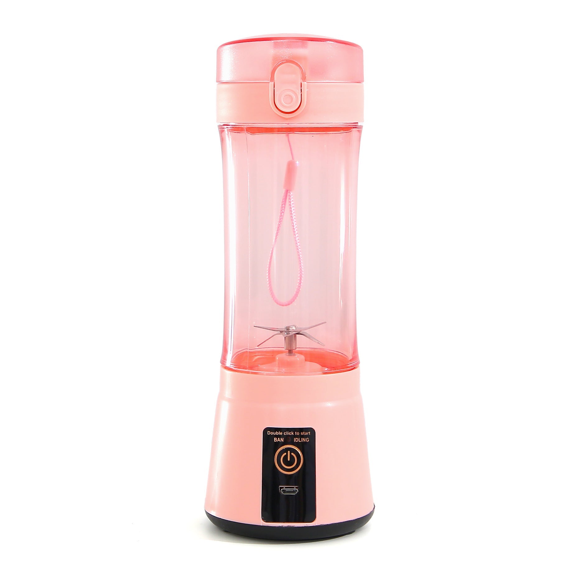 Portable Electric Fruit Juicer Wireless USB Rechargeable Mini Mixer Multifunction Summer Smoothie Blender Machine Kitchen Supplies - Trend VibePortable Electric Fruit Juicer Wireless USB Rechargeable Mini Mixer Multifunction Summer Smoothie Blender Machine Kitchen SuppliesCJ dropshipping supplier0USBPink