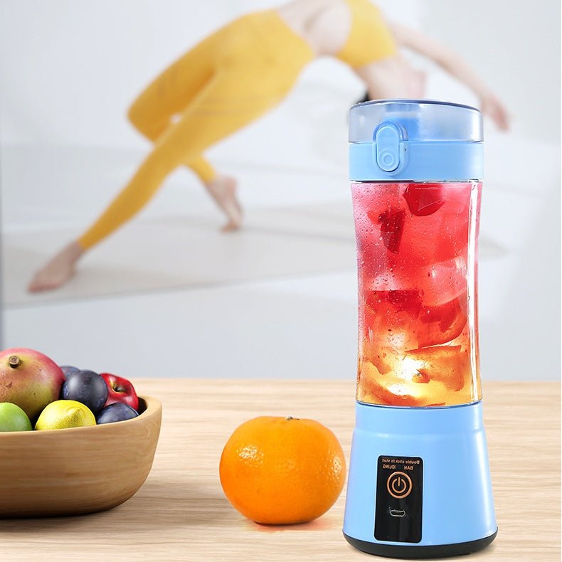 Portable Electric Fruit Juicer Wireless USB Rechargeable Mini Mixer Multifunction Summer Smoothie Blender Machine Kitchen Supplies - Trend VibePortable Electric Fruit Juicer Wireless USB Rechargeable Mini Mixer Multifunction Summer Smoothie Blender Machine Kitchen SuppliesCJ dropshipping supplier0USBPink