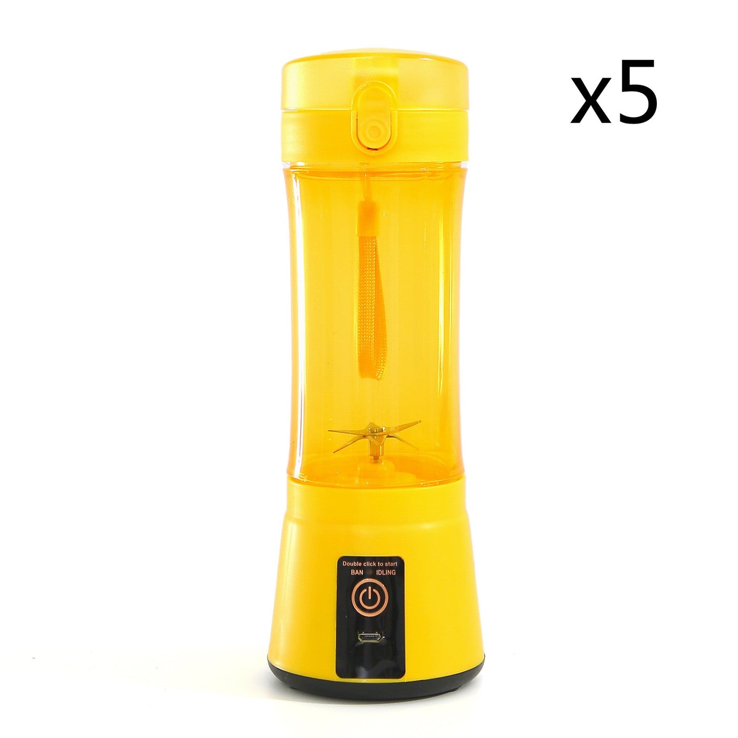 Portable Electric Fruit Juicer Wireless USB Rechargeable Mini Mixer Multifunction Summer Smoothie Blender Machine Kitchen Supplies - Trend VibePortable Electric Fruit Juicer Wireless USB Rechargeable Mini Mixer Multifunction Summer Smoothie Blender Machine Kitchen SuppliesCJ dropshipping supplier0USBSet5