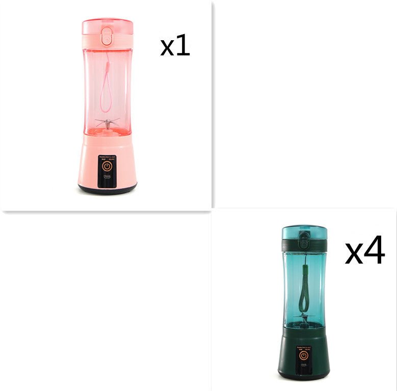 Portable Electric Fruit Juicer Wireless USB Rechargeable Mini Mixer Multifunction Summer Smoothie Blender Machine Kitchen Supplies - Trend VibePortable Electric Fruit Juicer Wireless USB Rechargeable Mini Mixer Multifunction Summer Smoothie Blender Machine Kitchen SuppliesCJ dropshipping supplier0USBSet11