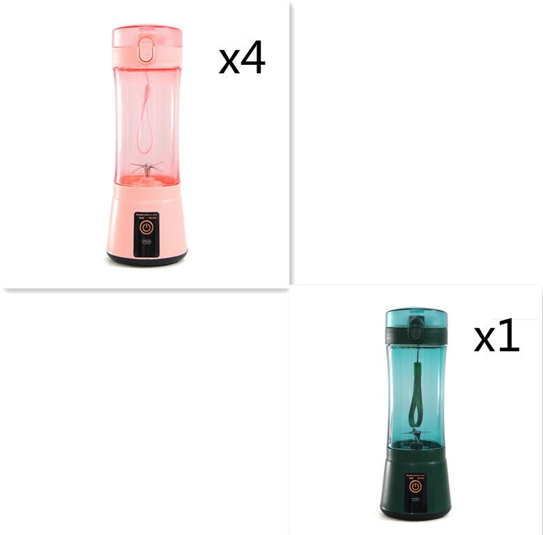 Portable Electric Fruit Juicer Wireless USB Rechargeable Mini Mixer Multifunction Summer Smoothie Blender Machine Kitchen Supplies - Trend VibePortable Electric Fruit Juicer Wireless USB Rechargeable Mini Mixer Multifunction Summer Smoothie Blender Machine Kitchen SuppliesCJ dropshipping supplier0USBSet20