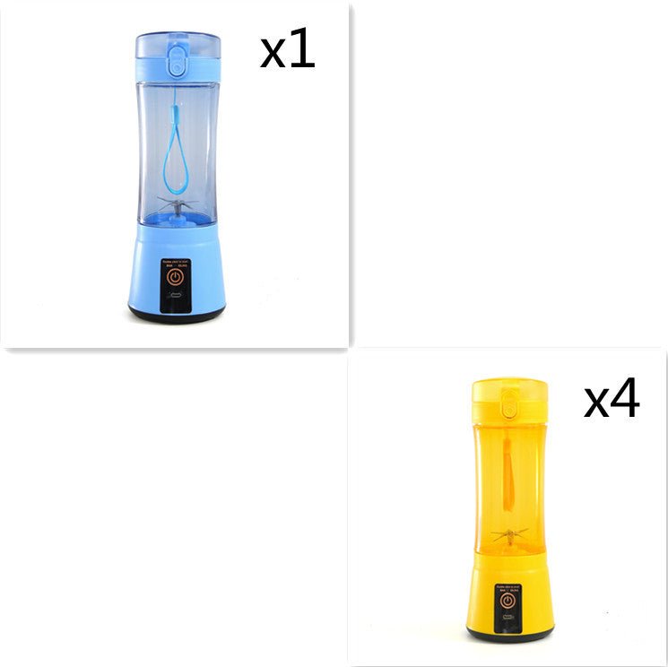Portable Electric Fruit Juicer Wireless USB Rechargeable Mini Mixer Multifunction Summer Smoothie Blender Machine Kitchen Supplies - Trend VibePortable Electric Fruit Juicer Wireless USB Rechargeable Mini Mixer Multifunction Summer Smoothie Blender Machine Kitchen SuppliesCJ dropshipping supplier0USBSet24