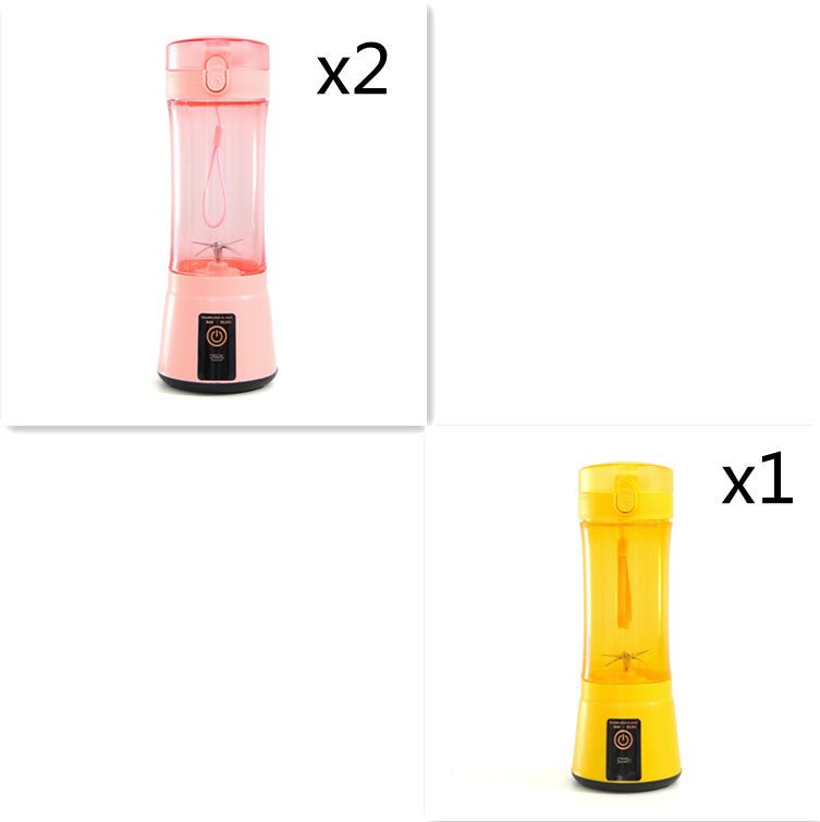 Portable Electric Fruit Juicer Wireless USB Rechargeable Mini Mixer Multifunction Summer Smoothie Blender Machine Kitchen Supplies - Trend VibePortable Electric Fruit Juicer Wireless USB Rechargeable Mini Mixer Multifunction Summer Smoothie Blender Machine Kitchen SuppliesCJ dropshipping supplier0USBSet60