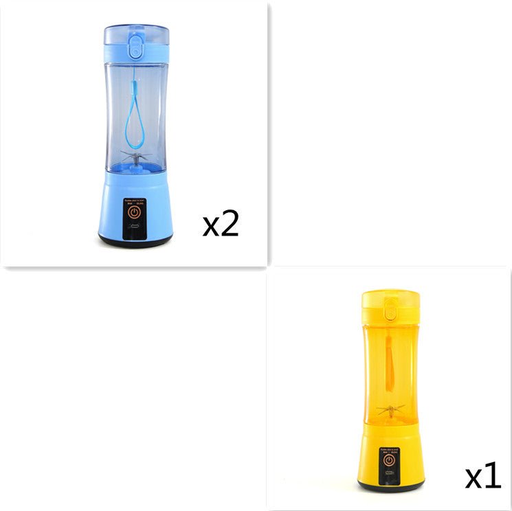 Portable Electric Fruit Juicer Wireless USB Rechargeable Mini Mixer Multifunction Summer Smoothie Blender Machine Kitchen Supplies - Trend VibePortable Electric Fruit Juicer Wireless USB Rechargeable Mini Mixer Multifunction Summer Smoothie Blender Machine Kitchen SuppliesCJ dropshipping supplier0USBSet71