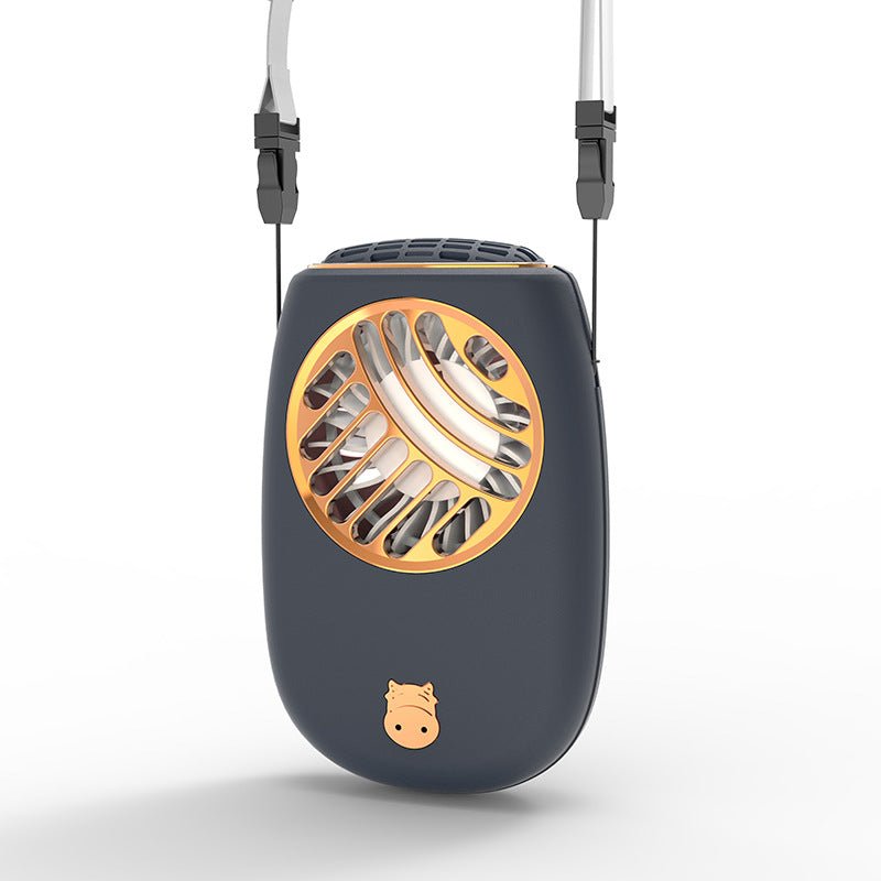 Portable Neck Fan Handheld Mini Fan Electric Bladeless Fan - Trend VibePortable Neck Fan Handheld Mini Fan Electric Bladeless FanCJ dropshipping supplier0USBNavy Blue
