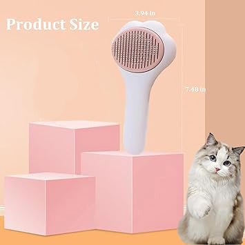 Professional Pet Hair Remover Comb For Dogs And Cats - Removes Loose Hair Tangles Effortlessly - Trend VibeProfessional Pet Hair Remover Comb For Dogs And Cats - Removes Loose Hair Tangles EffortlesslyCJ dropshipping supplier4Pink