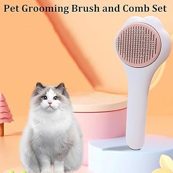 Professional Pet Hair Remover Comb For Dogs And Cats - Removes Loose Hair Tangles Effortlessly - Trend VibeProfessional Pet Hair Remover Comb For Dogs And Cats - Removes Loose Hair Tangles EffortlesslyCJ dropshipping supplier4Pink