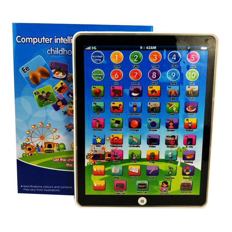 Tablet Learning Machine Children's Educational Early Education Point Reading Machine - Trend VibeTablet Learning Machine Children's Educational Early Education Point Reading MachineCJ dropshipping supplier01PCSBlue