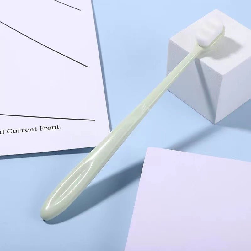 Toothbrush Soft Hair Adult Ten Thousand Hair Toothbrush Student Children's Toothbrush Toothbrush Ten Thousand Hair Toothbrush - Trend VibeToothbrush Soft Hair Adult Ten Thousand Hair Toothbrush Student Children's Toothbrush Toothbrush Ten Thousand Hair ToothbrushCJ dropshipping supplierPersonal CareBGreen