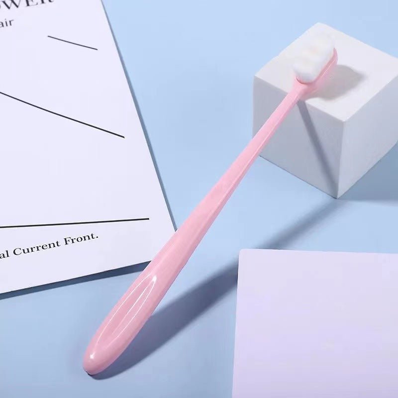 Toothbrush Soft Hair Adult Ten Thousand Hair Toothbrush Student Children's Toothbrush Toothbrush Ten Thousand Hair Toothbrush - Trend VibeToothbrush Soft Hair Adult Ten Thousand Hair Toothbrush Student Children's Toothbrush Toothbrush Ten Thousand Hair ToothbrushCJ dropshipping supplierPersonal CareBPink