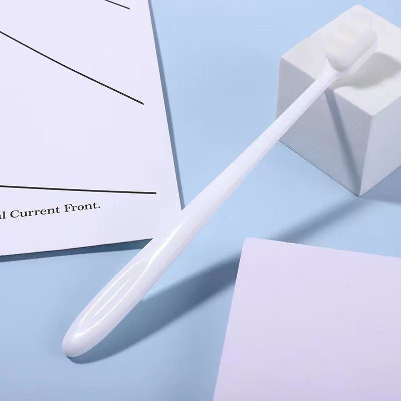 Toothbrush Soft Hair Adult Ten Thousand Hair Toothbrush Student Children's Toothbrush Toothbrush Ten Thousand Hair Toothbrush - Trend VibeToothbrush Soft Hair Adult Ten Thousand Hair Toothbrush Student Children's Toothbrush Toothbrush Ten Thousand Hair ToothbrushCJ dropshipping supplierPersonal CareAWhite