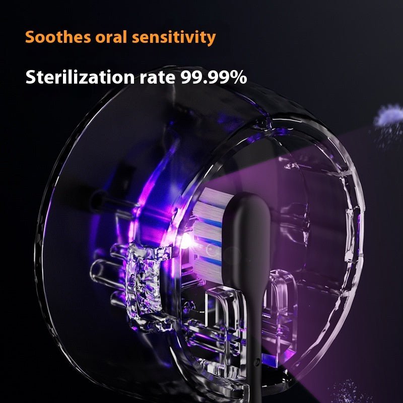 Toothbrush Sterilizer Smart Charging Portable Toothbrush Rack - Trend VibeToothbrush Sterilizer Smart Charging Portable Toothbrush RackCJ dropshipping supplier0Milky White